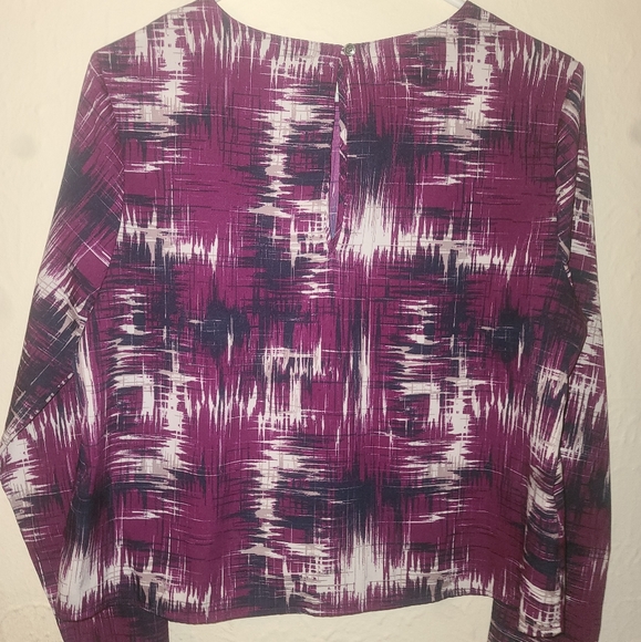 Banana Republic Dressy Printed Top - Picture 3 of 6